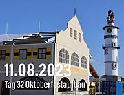 Oktoberfest 2023 Aufbau - Tag 32 (Freitag 11.08.2023)  (©Fpto:Martin Schmitz)